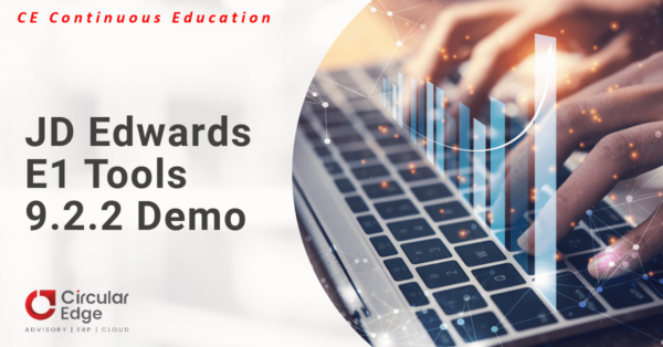 Demo JD Edwards E1 Tools 9.2.2 Demo JD Edwards E1 Tools 9.2.2