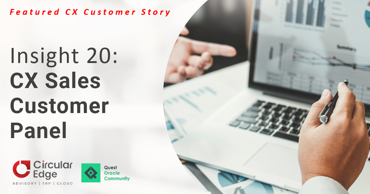 Insight 20: CX Sales Customer Panel