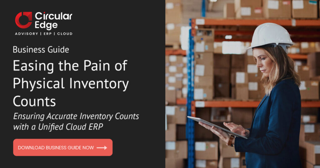 Easing the Pain of Physical Inventory Counts