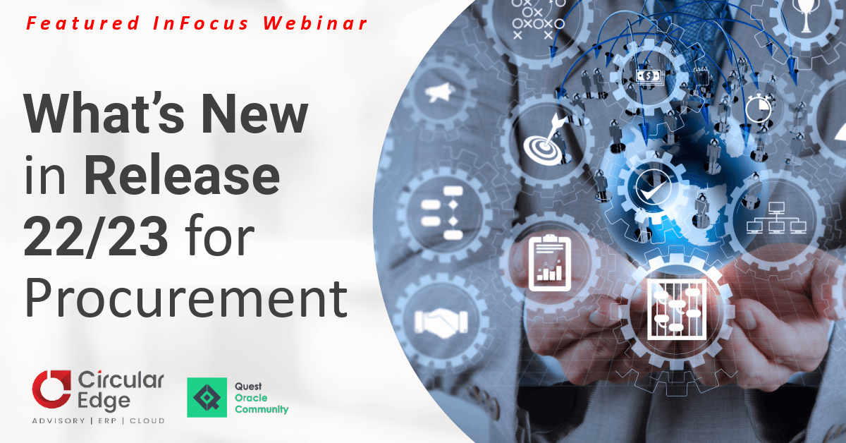What’s New in Release 22/23 for Procurement