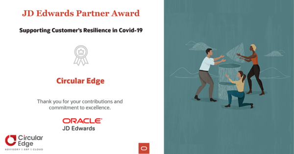 Circular Edge Recognized with Distinguished Oracle JD Edwards Partner Award