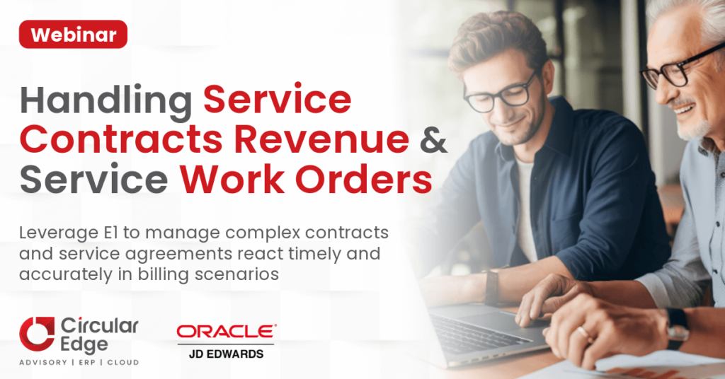 Handling Service Contracts Revenue and service work orders