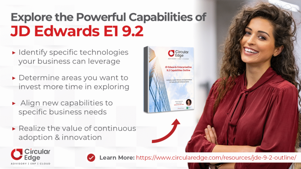 JD Edwards E1 9.2