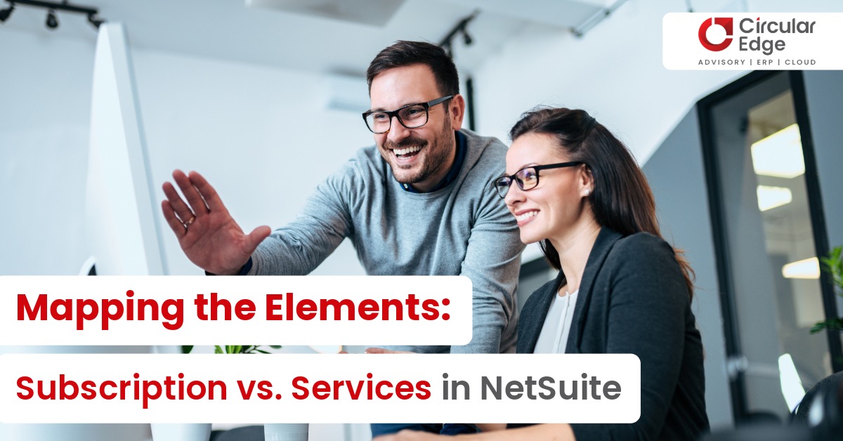 Mapping the Elements Subscription vs. Services in NetSuite